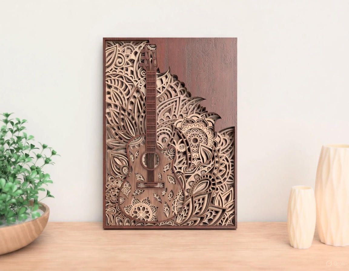 Laser Cut Wood Decor