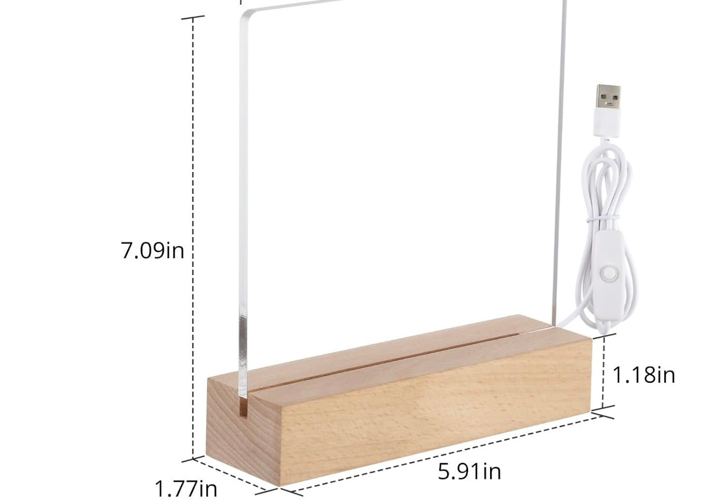 LED Acrylic Night Light