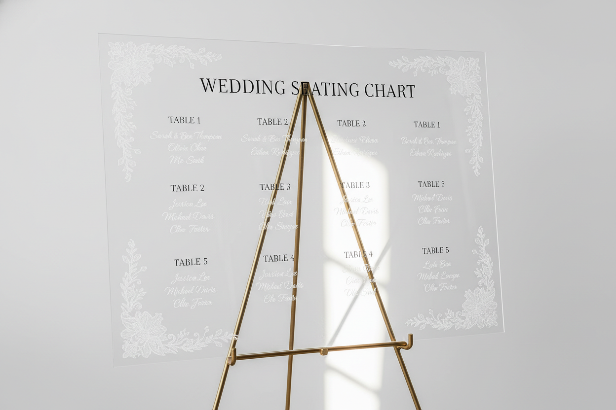 Seating Chart (Easel Not Included)