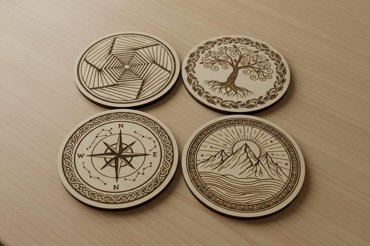 Custom Coasters (set of 4)