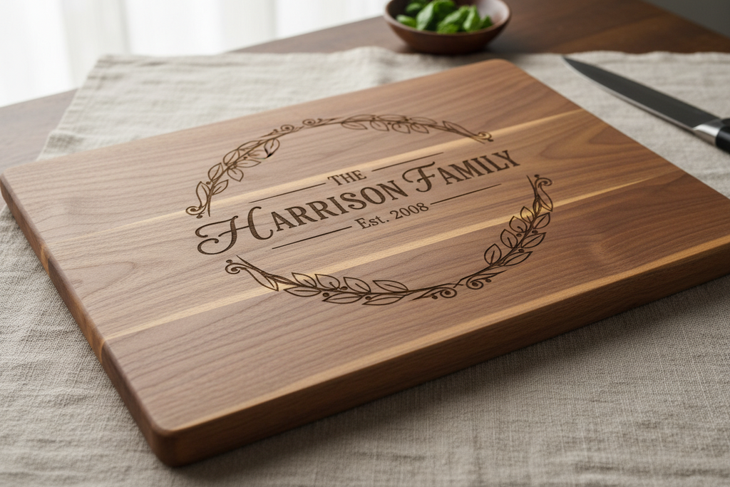 Family Name Cutting Board