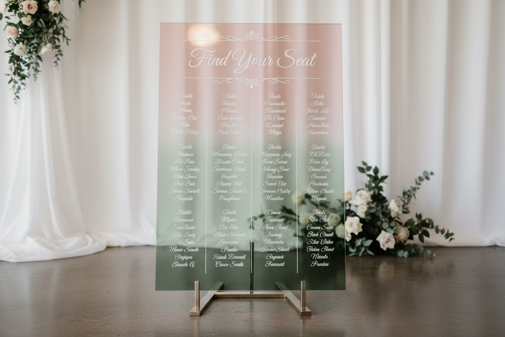 Seating Chart (Easel Not Included)