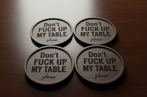 Custom Coasters (set of 4)