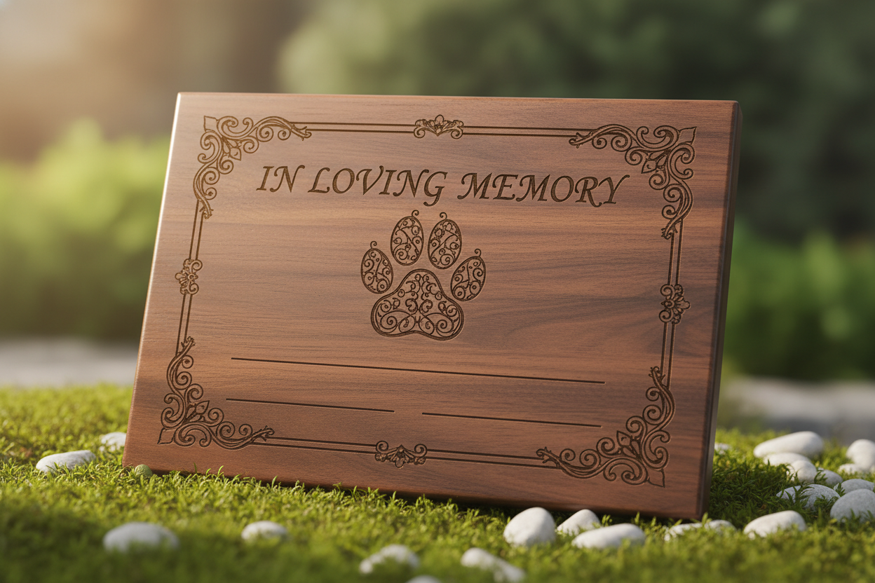 Memorial Pet Plaque