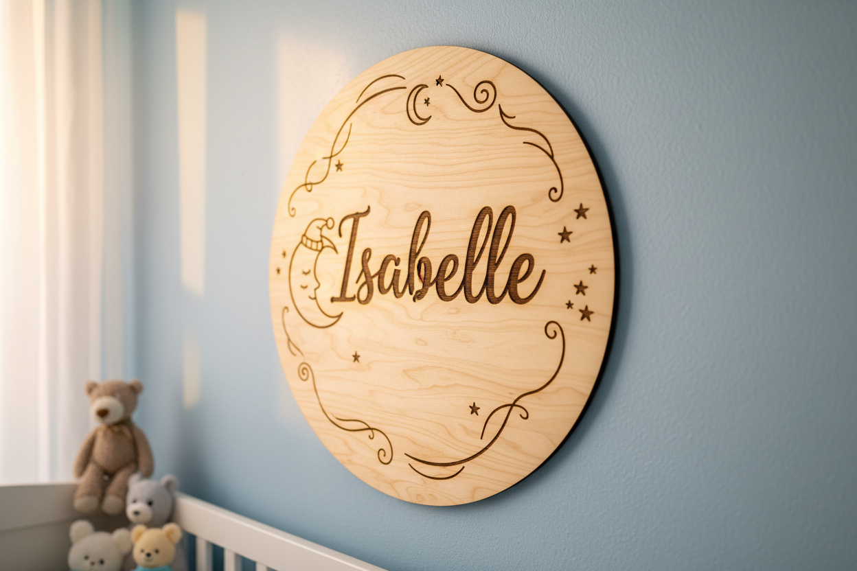 Nursery Name Sign
