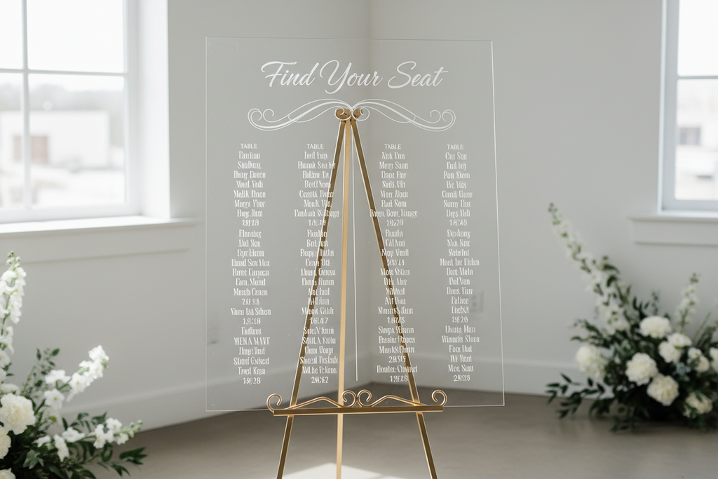 Seating Chart (Easel Not Included)