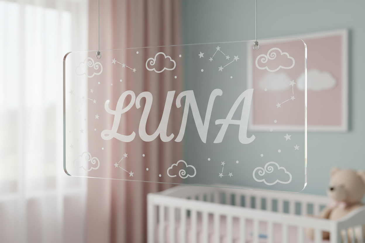 try again, make it out of glass / laser engraved