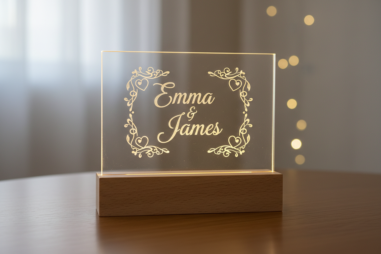 LED Acrylic Night Light