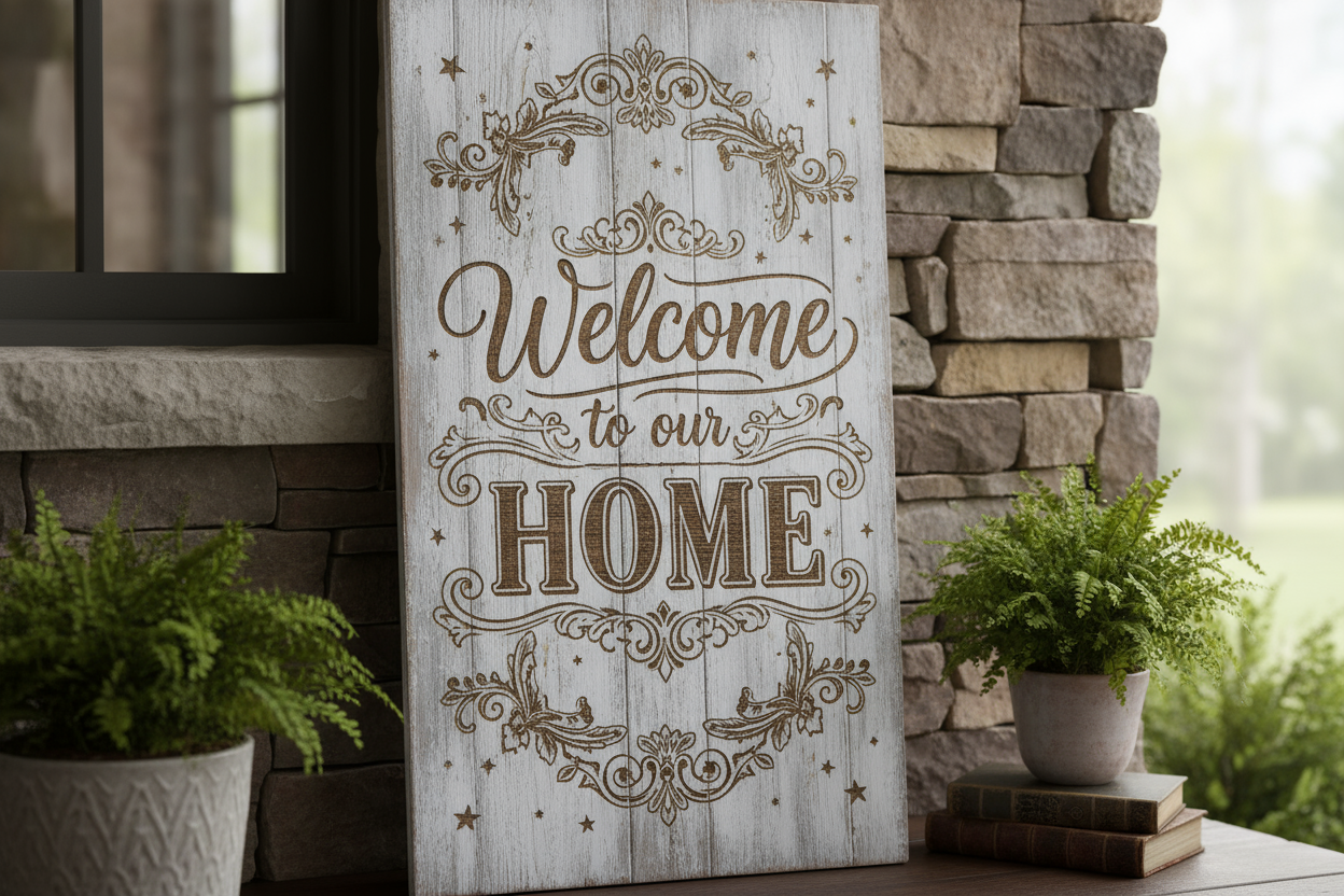 Welcome Porch Sign