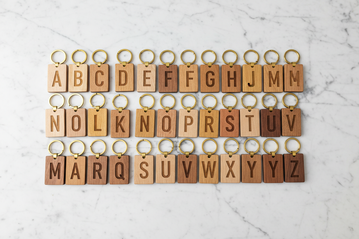 Monogram Keychains (bulk)