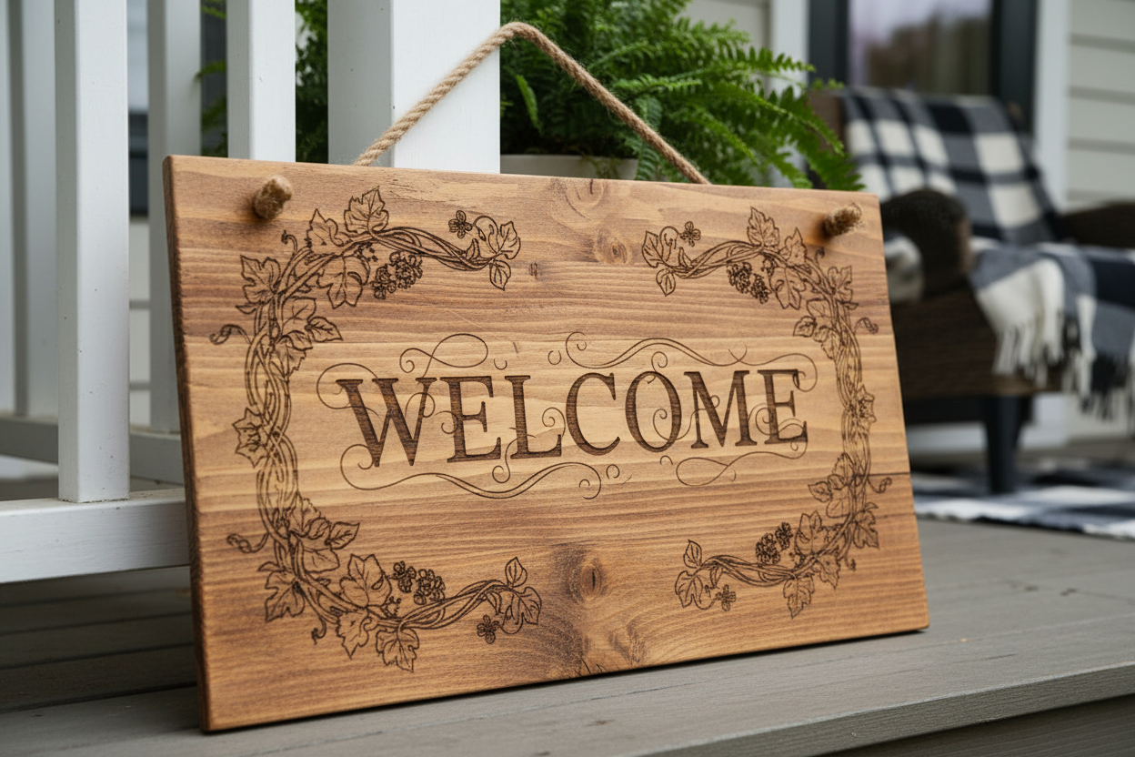 Welcome Porch Sign